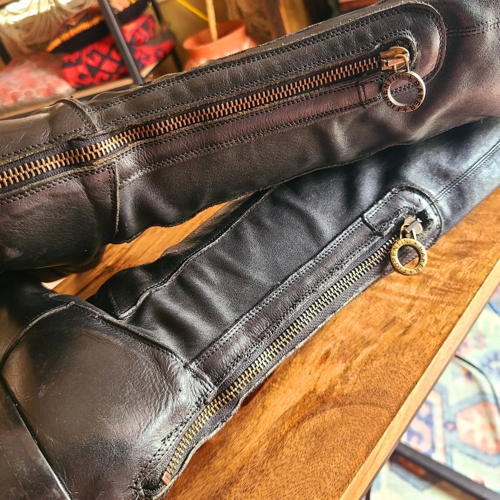 Fiorentini + Baker Over the Knee Leather Boots 🔥 - Picture 7 of 8